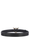 Belt Pinko "Love Berry" In Soft Leather