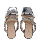 Michael Michael Kors Sandalen Silber
