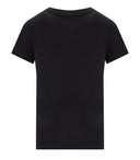 Ganni Baby Fit Crochet Anthracite Grey T Shirt