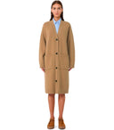 Max Mara Weekend Godezia Camel Long Cardigan
