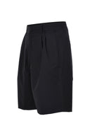 Family First Shorts Made Of Wool Blend.