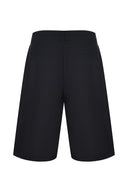 Family First Shorts Made Of Wool Blend.