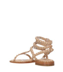 Ash Sandals Flesh Colored
