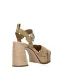 Ash Sandals Leather Brown