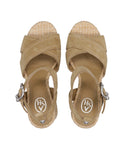 Ash Sandals Leather Brown
