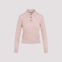 Bottega Veneta Long Sleeve Polo Top