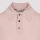 Bottega Veneta Long Sleeve Polo Top