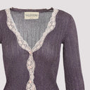 Cardigan in viscosa Valentino Garavani