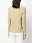 Véronique Leroy Silk Crepe Tunisian Top