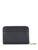 Wallet Michael Kors "Za Card Case" Made Of Hammered Leather