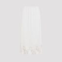 Alberta Ferretti Velvet Pencil Skirt