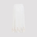 Alberta Ferretti Velvet Pencil Skirt