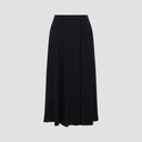 Alberta Ferretti Georgette Midi Skirt