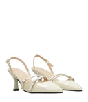 Alohas With Heel Beige