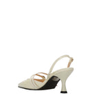 Alohas With Heel Beige