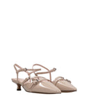Coccinelle With Heel Powder Pink
