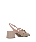 Coccinelle With Heel Flesh Colored
