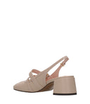 Coccinelle With Heel Flesh Colored