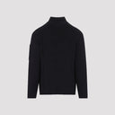Cp Company Full Rib Half Button Crewneck