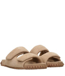 Cenizas sandalias camello