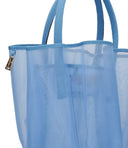 La Milanesa Bags.. Clear Blue