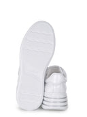 Hogan "Rebel" Sneakers Made Of Pearl Leather.