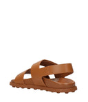TOD 's Sandalias de cuero marrón