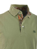 Etro Cotton Pique Polo Shirt