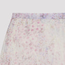 Alberta Ferretti Printed Organza Midi Skirt