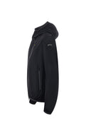 Blauer -jakke i strekk nylon
