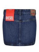 Diesel Miniskirt Made Of Cotton.