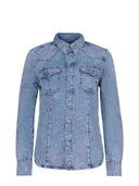Camicia da "de ondate" diesel in denim.
