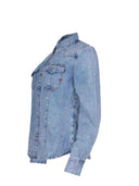 Camicia da "de ondate" diesel in denim.