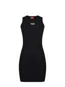 Diesel Dress Made Of Viscose Blend.