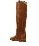 Vía Roma 15 Botas de cuero marrón