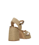 Castaner Sandalen golden