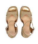 Castaner Sandalen golden