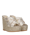 espadrilles صندل رمادي