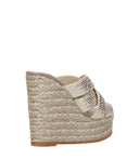 espadrilles صندل رمادي