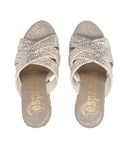 espadrilles صندل رمادي