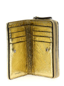 Portafoglio Tory Burch "Fleming Morb Metallic Square Quilt"