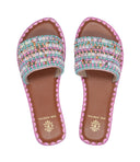 De siena sko sandaler multi farve