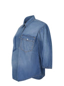 Pinko "Chobe" Shirt Made Of Denim.