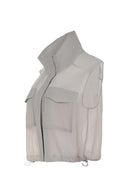 Pinko "Accordion" Vest Made Of Nylon.