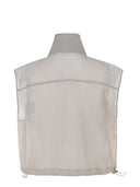 Pinko "Accordion" Vest Made Of Nylon.