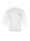Pinko "Suez" T Shirt Made Of Cotton.