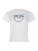 Pinko "Quentin" T Shirt Made Of Cotton.