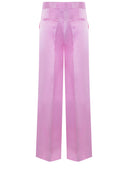 Pinko "Parlami" Trousers Made Of Linen Blend.