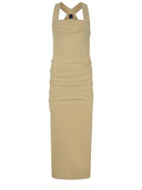 Pinko "Surrender" Dress Made Of Linen Blend.