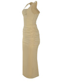 Pinko "Surrender" Dress Made Of Linen Blend.